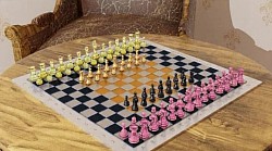 QChessboard 8x8;14x14 by Carrarettovà Květa